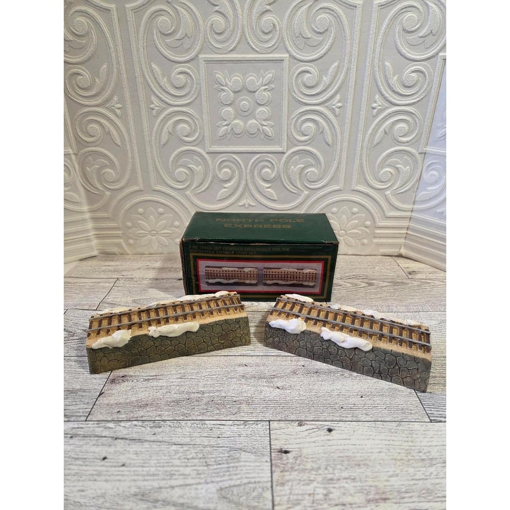 Vintage 1995 North Pole Express Train Tracks